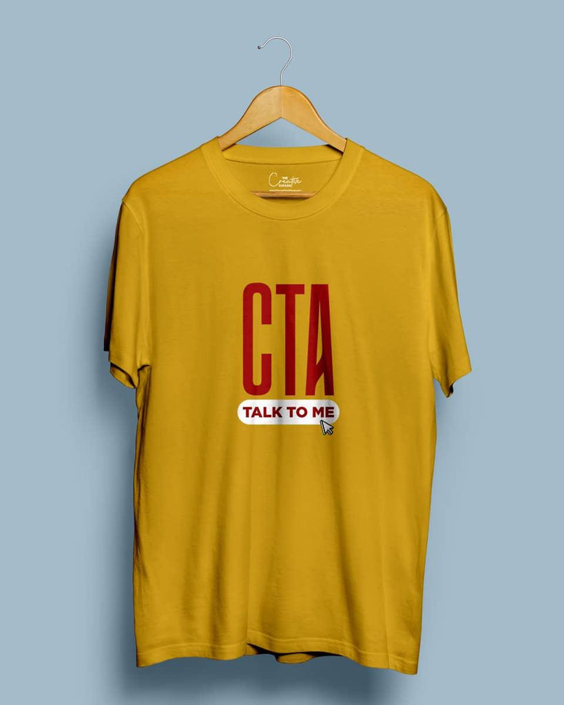 CTA - Half Sleeve T-shirt - Creative Dukaan